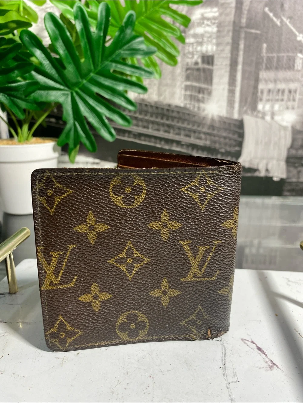 Authentic Louis Vuitton Monogram Marco Wallet